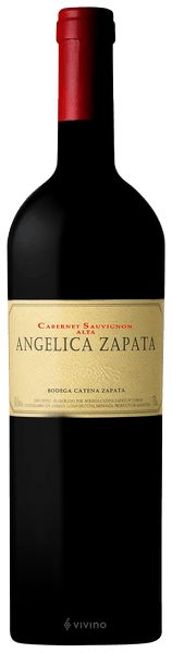 Garrafa do vinho Angelica Zapata Cabernet Sauvignon
