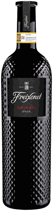 Garrafa do vinho Freixenet Chianti
